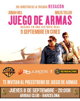 Sorteo 2 entradas dobles para "Juego de Armas" en Barcelona
