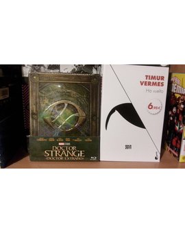 04.03.17 | Me tentó en C4 el Steelbook de 'Doctor Extraño' y se vino para casa con un libro-amigo.