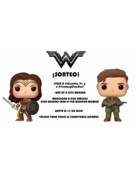 SORTEO | 2 FUNKO POP DE WONDER WOMAN"