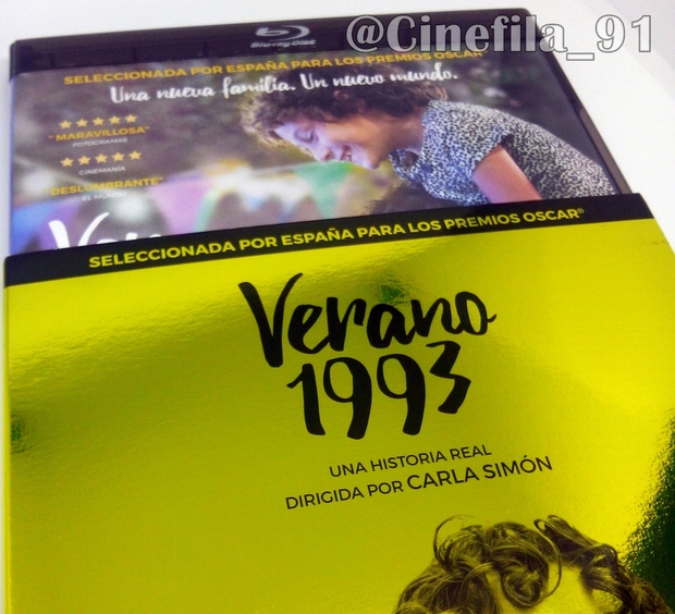 Análisis de la edición en blu-ray de "Verano 1993"