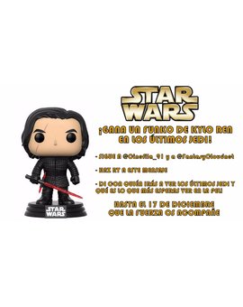 Sorteo de un FunkoPop Pop de Kylo Ren