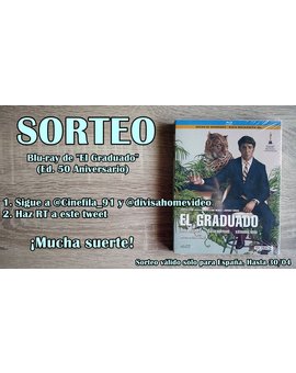 Sorteo de 1 copia en blu-ray de "El Graduado"