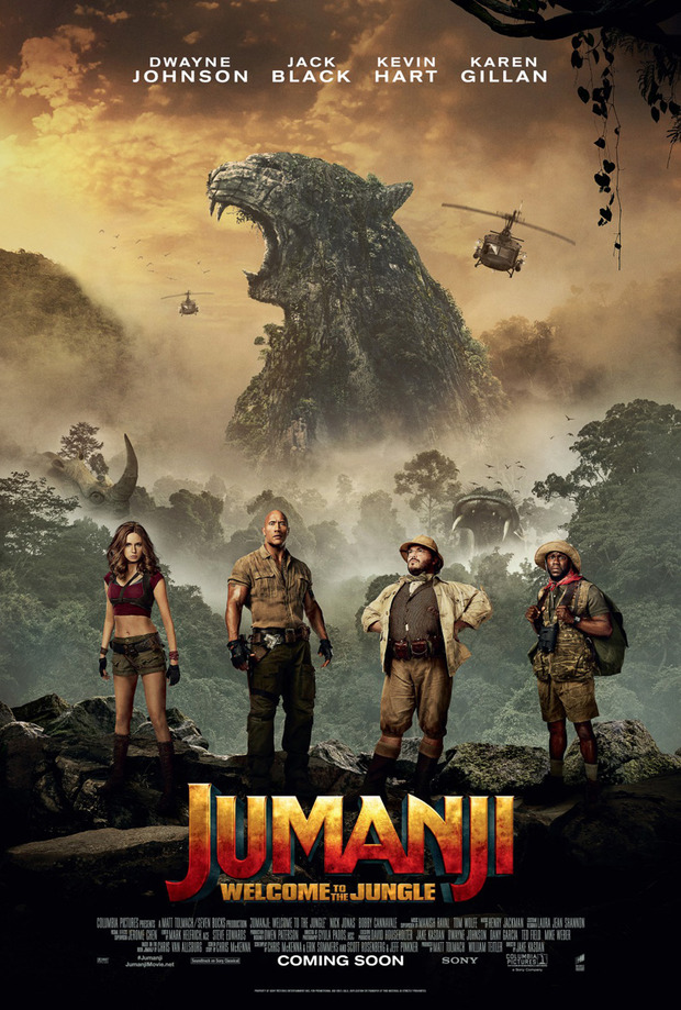 Crítica - sin spoilers | "Jumanji: Bienvenidos a la jungla"