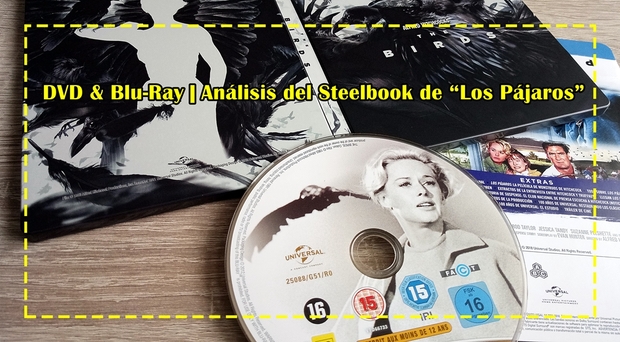 Análisis del steelbook de "Los pájaros"