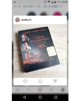 14.05.18 | Steelbook de "Tres anuncios en las afueras"