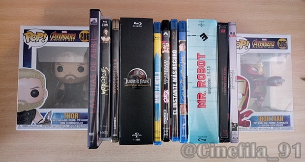 Las compras de cine/tv de Mayo