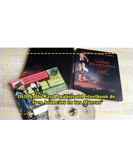 Análisis del Steelbook de "Tres Anuncios en las Afueras"
