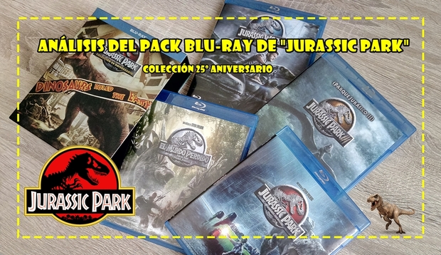 Análisis del Pack Blu-Ray sencillo de "Jurassic Park"