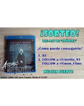 Sorteo de 1 Blu-ray de "Atómica"