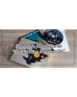 Reportaje fotográfico del Steelbook Ultra HD de "Pacific Rim 2"