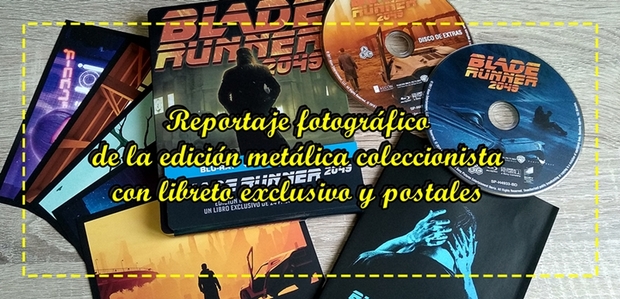 Reportaje fotográfico del nuevo steelbook de "Blade Runner 2049"