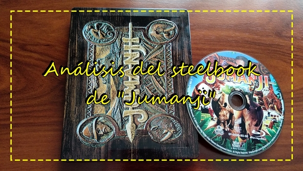 Análisis del steelbook de "Jumanji"