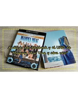 Análisis del Steelbook Blu-ray y del UHD de "Mamma Mia! Una y otra vez"