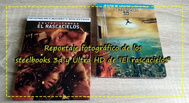 Análisis de los steelbooks 3D y UHD de "El rascacielos"