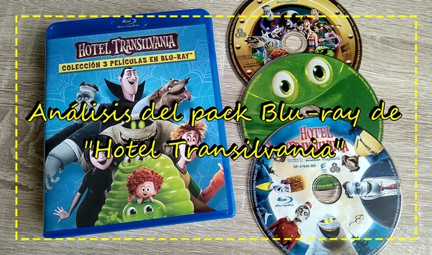 Análisis del pack recopilatorio de "Hotel Transilvania"