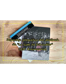 Reportaje fotográfico del Steelbook de "La lista de Schindler"