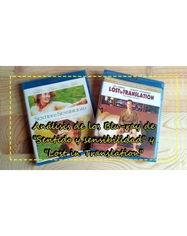 Análisis de los Blu-ray de "Lost in Translation" y "Sentido y sensiblidad"