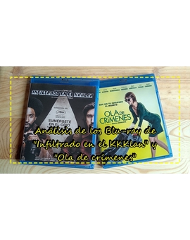 Análisis de los Blu-ray de "Infiltrado en el KKKlan" y "Ola de crímenes"