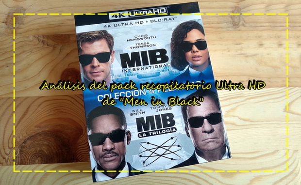 Análisis del pack recopilatorio 4K de "Men in Black 1-4"