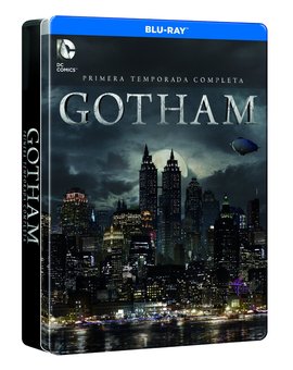 Diseño final del Steelbook exclusivo de Amazon de la primera temporada de Gotham