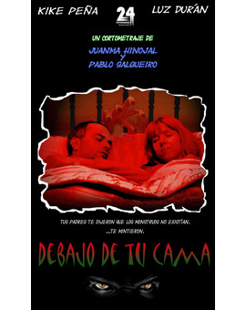 "Debajo de tu cama". Un divertido cortometraje de miedo para la noche de Hallowen. 