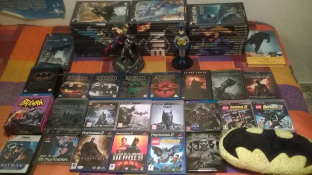 Y siguiendo con la iniciativa, una muestra de mi colección de Batman