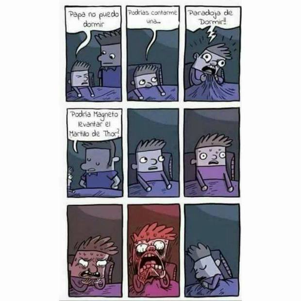 Humor de domingo: Paradoja para dormir