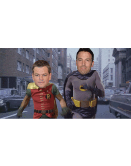 Matt Damon interpretaría a un superhéroe si Ben Affleck dirigiera 