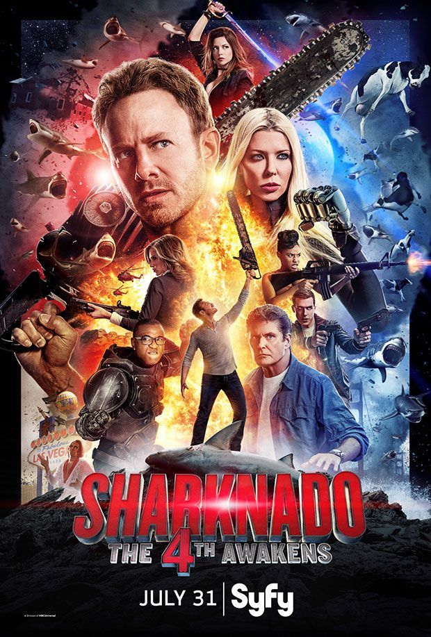 Trailer oficial de ‘Sharknado 4: The 4th Awakens’