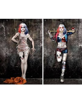 "Escuadrón Suicida": revelado un arte conceptual con diseños alternativos de Harley Quinn 