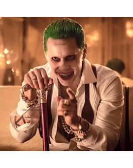 Jared Leto aterroriza a Jimmy Fallon con un regalo del Joker 