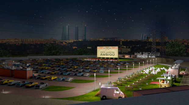 Así será el autocine que llega a Madrid a finales de verano