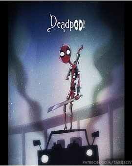 ¿Cómo serían los superhéroes si los crease Tim Burton?