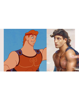 Así lucirían los Príncipes de Disney en la vida real