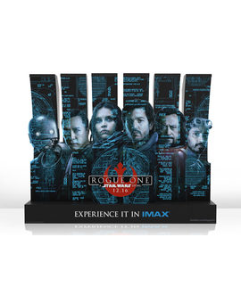 Un cartel de 'Rogue One: Una historia de Star Wars' en los cines IMAX revela contenidos ocultos