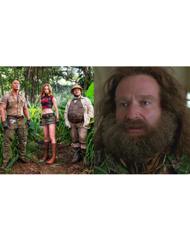 Esto es lo que pensaría Robin Williams del remake de 'Jumanji', según Jack Black