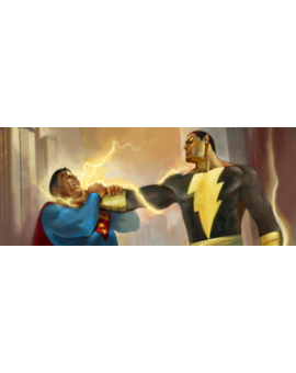El hombre de acero 2 - Dwayne Johnson (Black Adam) podría participar en la secuela
