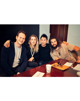'Aquaman': James Wan publica una foto con el reparto encabezado por Jason Momoa