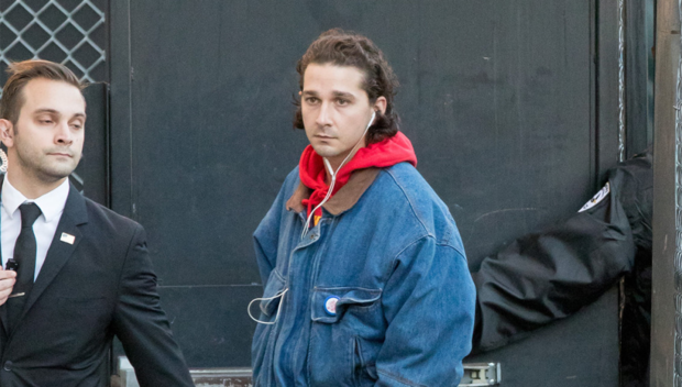 Shia LaBeouf, arrestado durante el streaming en el que protesta contra Donald Trump