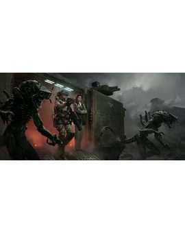 Nuevo y curioso concept art de la 'Alien' de Neill Blomkamp que nunca veremos