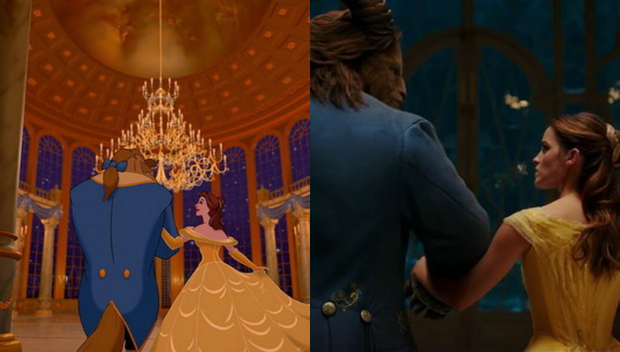 Un vídeo compara el tráiler final del remake de 'La Bella y la Bestia' con el original...¡y es calcado!