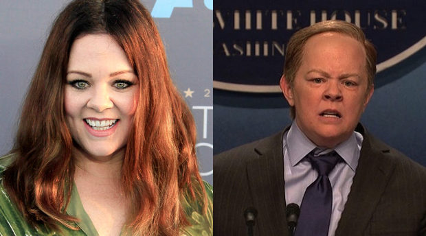 Melissa McCarthy y su imitación al portavoz de Donald Trump que está dando la vuelta al mundo