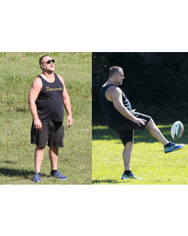 El nuevo aspecto de Russell Crowe, rapado y con barriga, y la burla de algunos medios