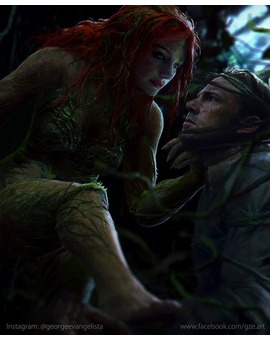 Espectacular fan-art de Brice Dallas Howard como Hiedra Venenosa