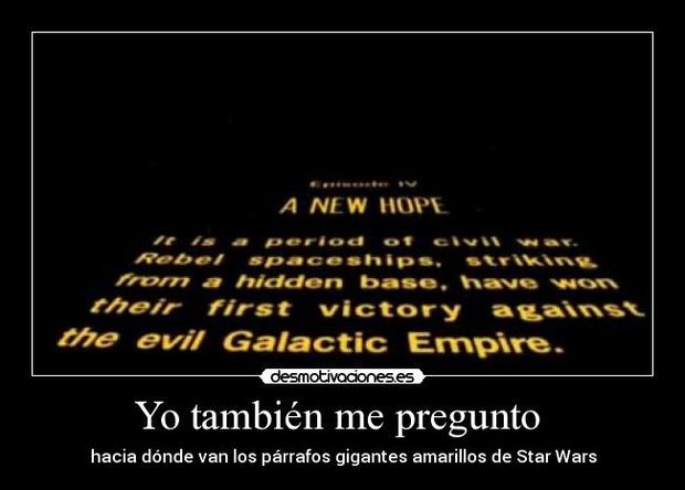 'Star Wars: Los últimos Jedi': Rian Johnson revela que la película comenzará con el clásico prólogo de tres párrafos