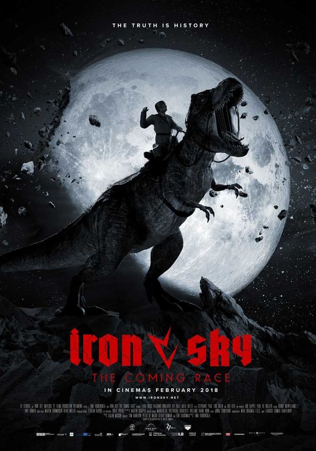 Trailer y póster de ‘Iron Sky 2’, Hitler a lomos de un T-Rex