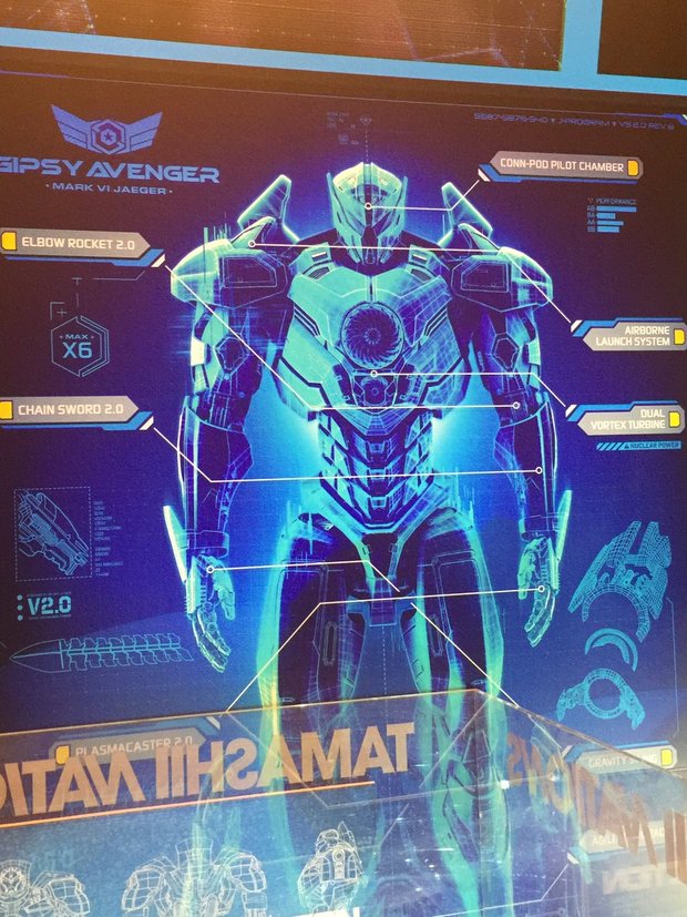 'Pacific Rim: Uprising': El nuevo Jaeger Gipsy Avenger podrá volar