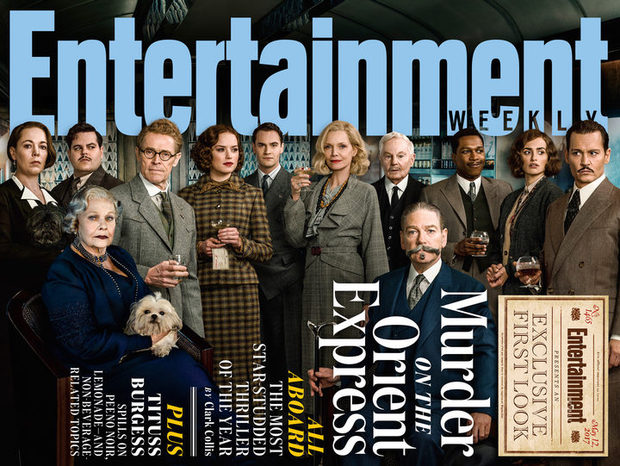 'Asesinato en el Orient Express': Primeras imágenes con todos los protagonistas