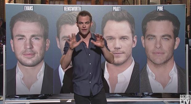 SNL: Chris Pine aclara las diferencias con los otros actores con los que siempre le confunden con esta canción 