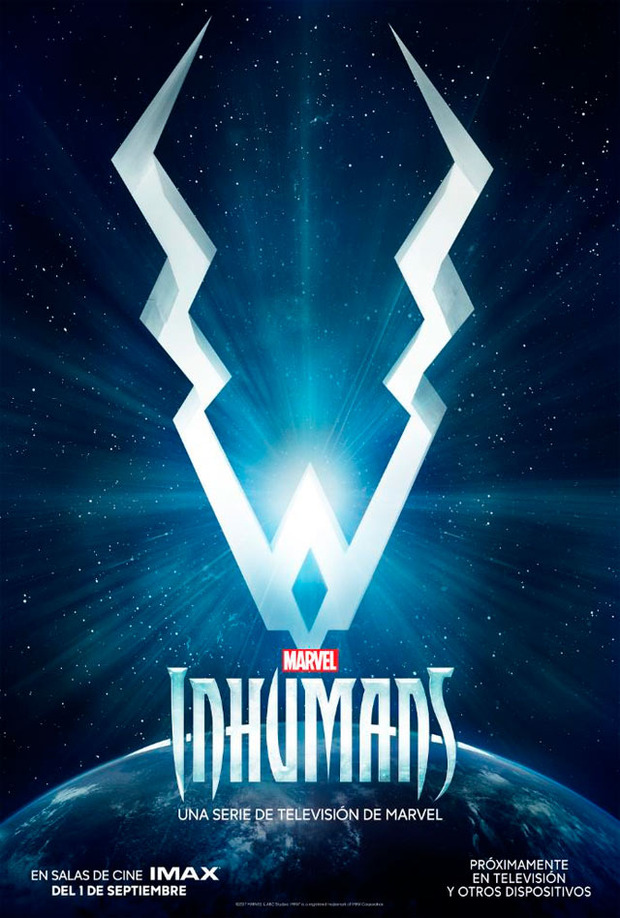 La serie 'Inhumans' también se estrenará en España en cines IMAX el 1 de septiembre